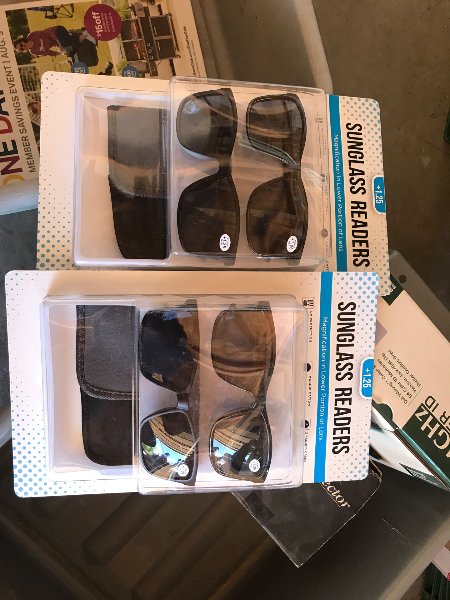 Reader’s sunglasses