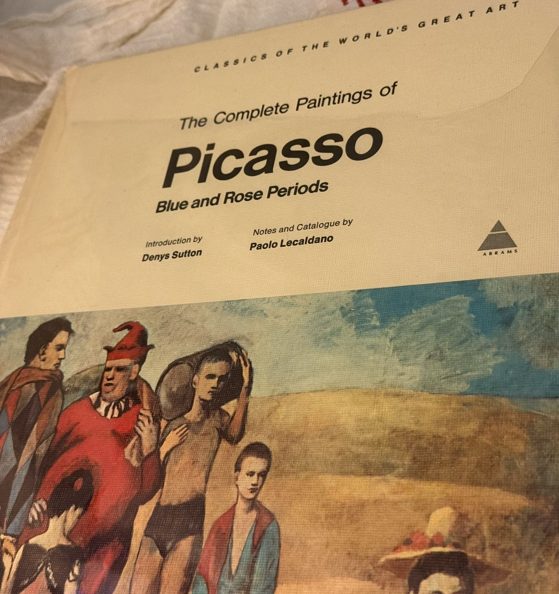 1968 THE COMPLETE PAINTINGS OF PICASSO Blue And Rose Periods - Paolo Lecaldano