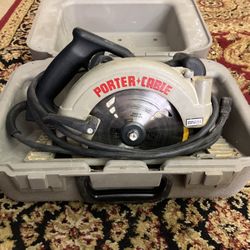 Porter cable 7.1/4 Circular Saw Heavy duty Model 347 With Case