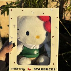 Hello kitty Starbucks Plushy