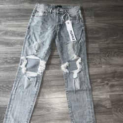 size 30 purple jeans 