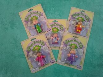 Cabbage Patch Doll Keychains (Mint in Package- Vintage 1980s)