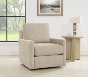 Henredon Marley Fabric Swivel Accent Chair