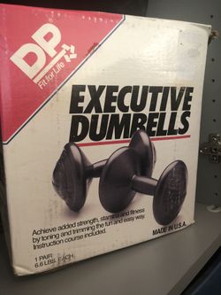 Dumbells. 6.6 lbs. each. New!
