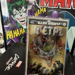 Metal Comic Book 