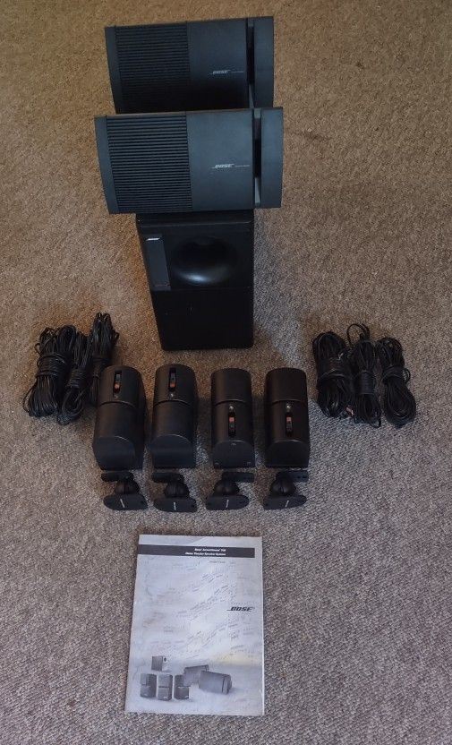 Bose component Home Theater Surround Sound Entertainment System - plus.