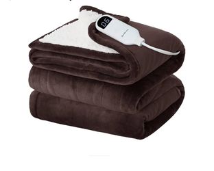 New Bedsure Electric Blanket Twin - Soft Flannel Heated Blanket, Fast Heating with 10 Time Settings & 6 Heat Settings, Warm Gift for Grandma (62x84 in