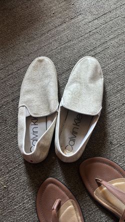 Calvin Klein slip ons