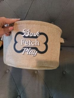 Dog Toy Basket