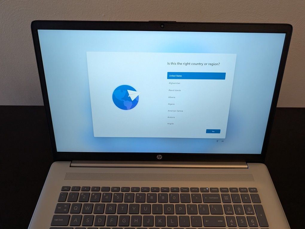 HP Laptop - 17 Inch Screen, Great Condition