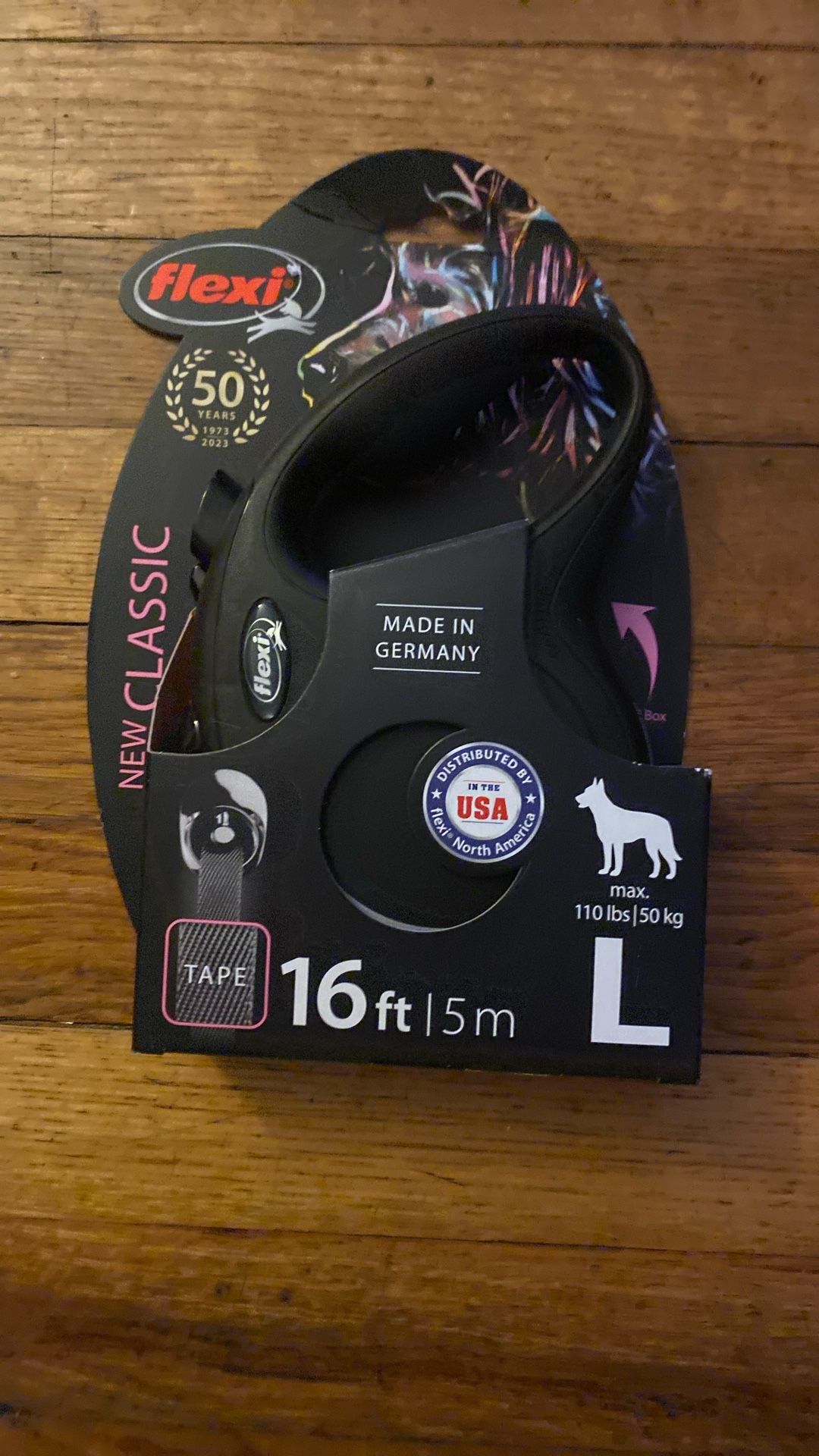 Flexi Retractable Dog Leash 16 Ft Large 110 Max