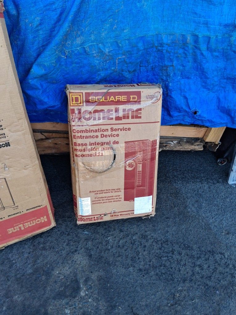 New In Box- Homeline By Square D Circuit Breaker Box