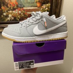 Nike SB Dunk Low Orange Label Wolf Grey Gum sneakers