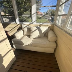 Free Loveseat, And Two Chairs