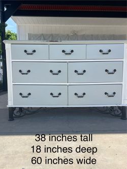 Wood dresser