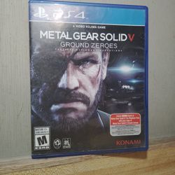 PS4 Metal Gear V