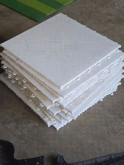 Hockey synthetic ice dryland tiles 45 sq ft, 20 tiles