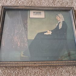 Whistler's Mother Framed Print