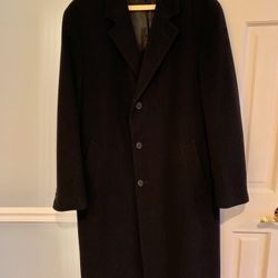Men’s Ralph Lauren Overcoat - Wool Cashmere Blend - Size 40R