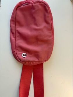 Pink lululemon bag