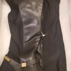 BareTraps Finlie Faux Leather Riding Boot Sizez 9M