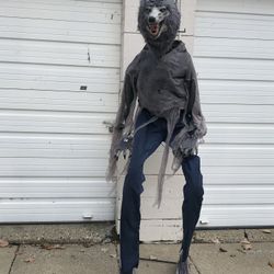 Large Werewolf Halloween Decor 