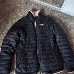 North face reversible jacket