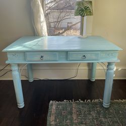 Solid Wood Writing Desk 