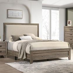 QUEEN BED FRAME NO MATTRESS 