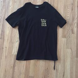 ksubi shirt black and gold 