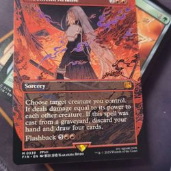 Final Fantasy MTG Nibelheim Aflame