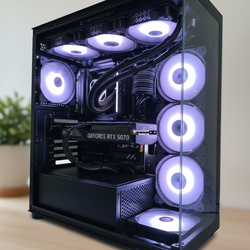RTX 5070 + Ryzen 7600 Gaming PC — 1440p Ultra/4K Beast | 2TB | 360mm AIO