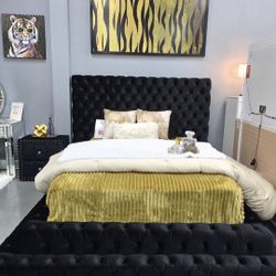 ✨️ King, Cal King, Queen Bed Frame ✨️ Furniture Sectionals, Bedrooms, Dining Avail