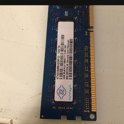 Nanya 4GB DDR3 2Rx8 PC3-12800U NT4GC64B8HG0NF-DI Desktop  DIMM RAM Memory 