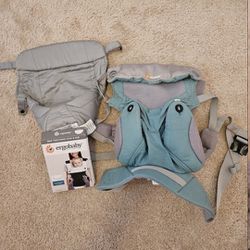 Ergobaby Carrier With Infant Insert and Teether Pad