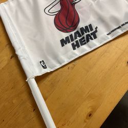 Miami Heat Flag For Car