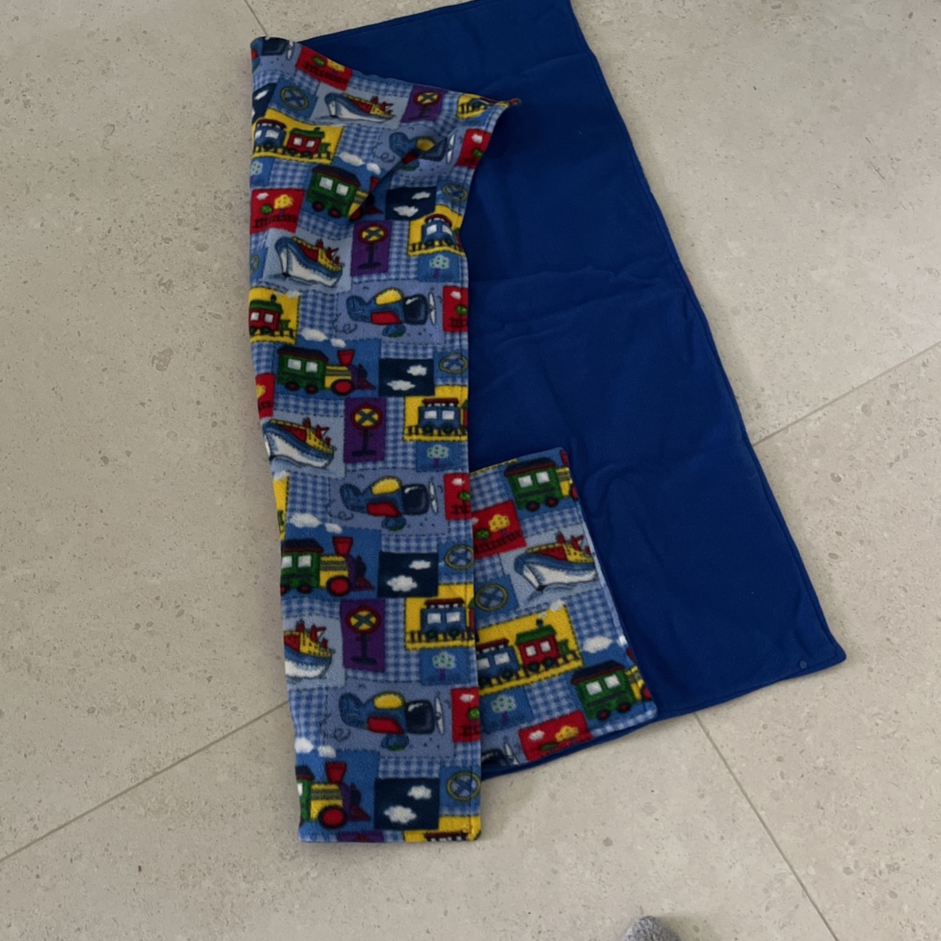 Reversible Toddler Blanket