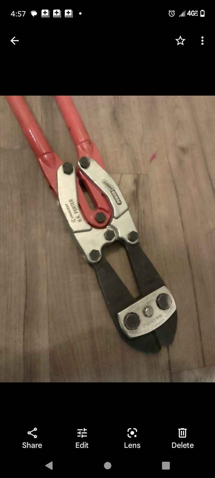 Big Bad 27" Bolt Cutters