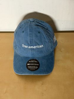 Convention of States Free American Hat Blue Made in USA Strapback Cap