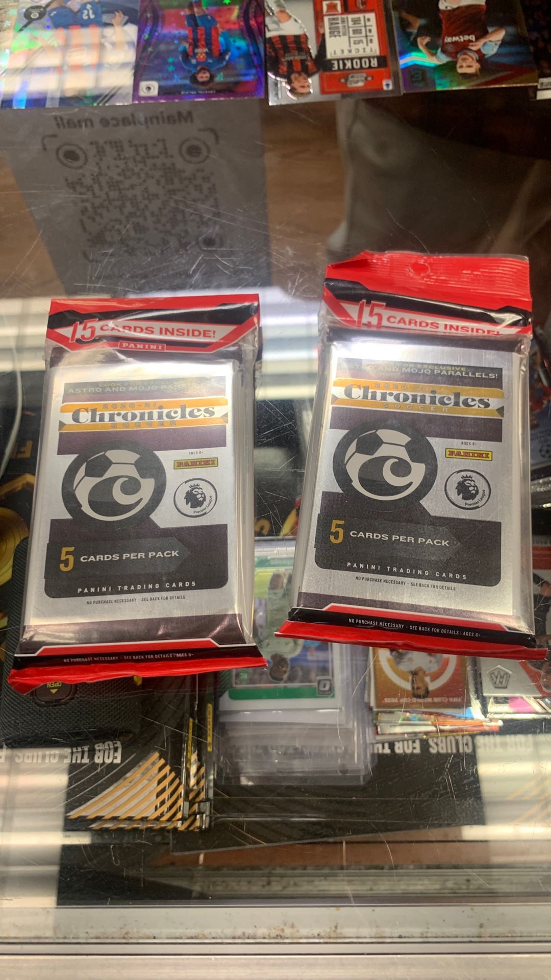 soccer cards Chronicles panini