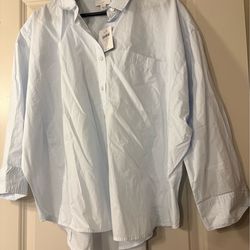 Camisa manga larga de mujer Fresca en tallas L vienen amplias la primera es over size