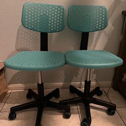 Two Kids Desk Chairs
