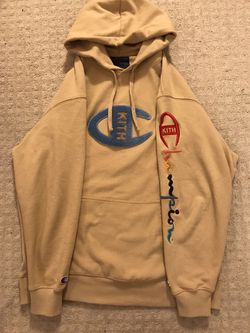 Kith x champion logo hoodie M for Sale in Bellevue, WA - OfferUp
