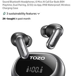 Active Noise Cancelling Wireless Earbuds