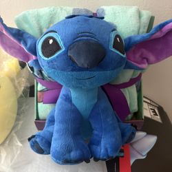 Stitch Plush And Blanket