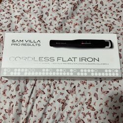 Cordless Flat Iron- Sam Villa
