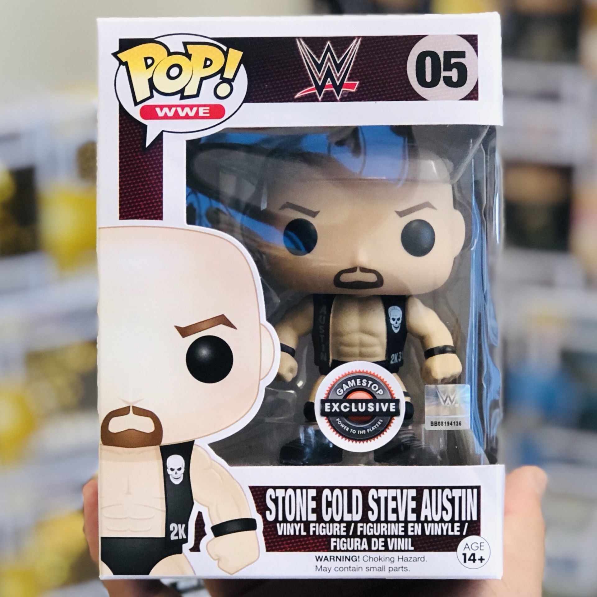 Funko Pop - WWE - Stone Cold Steve Austin - GameStop Exclusive