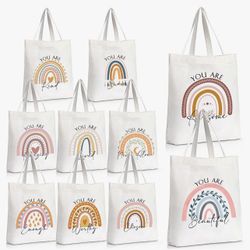 Inspirational Tote Bags 10 Pack