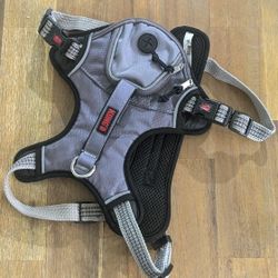 Kong Reflective Medium Harness With Pockets Grey