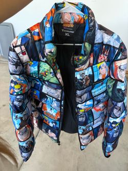 Hypland x Naruto Puffer Jacket XL